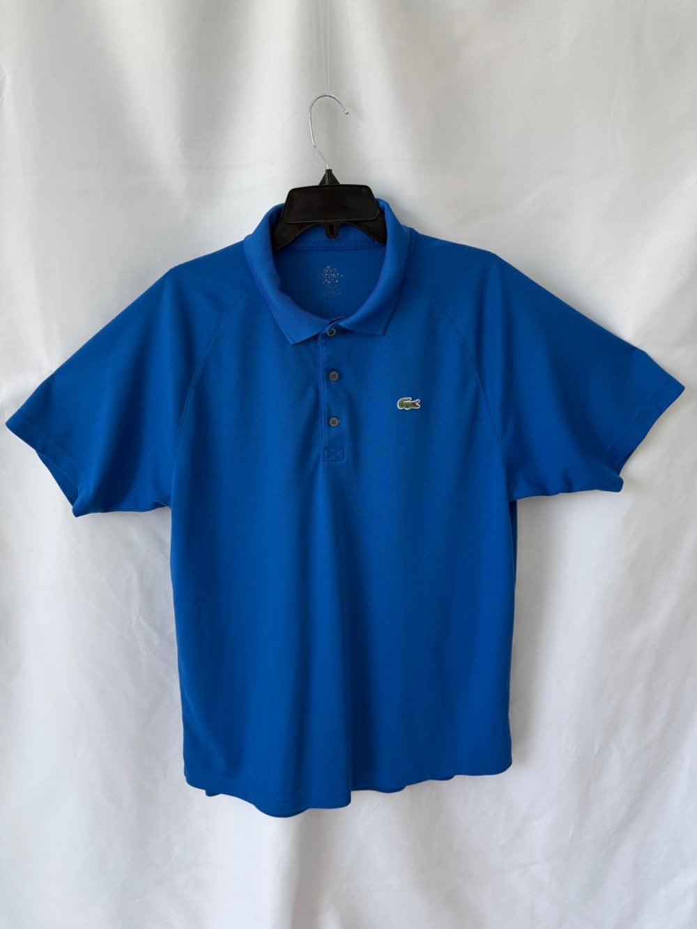 Lacoste Men's Classic Blue Pique Polo Shirt
